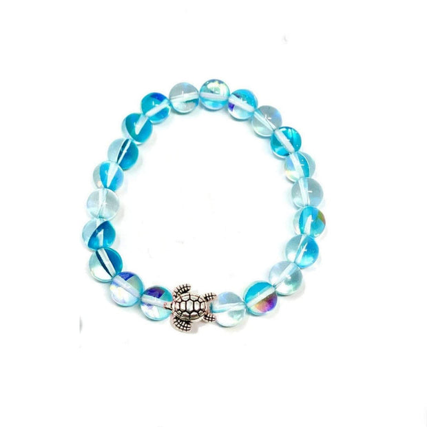 Bracciali di pietra di luna brillante